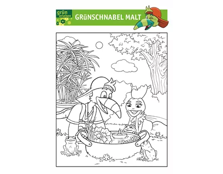 Grünschnabel Malvorlage 5 25