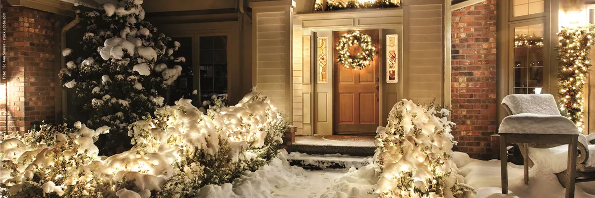 DRAUSSEN FUNKELT ES SEHR!